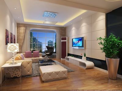 客廳裝飾實拍 專業設計打造溫馨家居空間